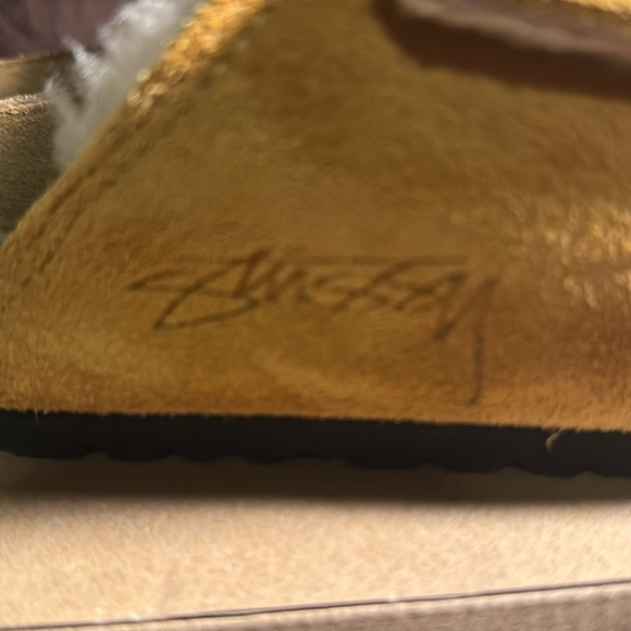 Birkenstock Stussy Solana sandals in Caramel 
Unisex size 9 women /7 in Men’s - Picture 11 of 13